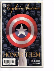 2002 Marvel Comics Captain America #4 & 5 John Cassaday