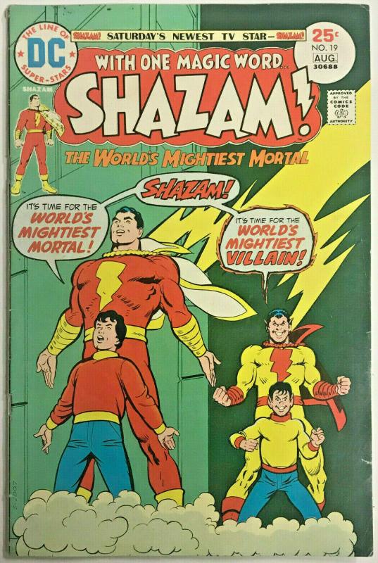 SHAZAM#19 FN 1975 DC BRONZE AGE COMICS