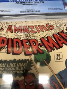 Amazing Spider-Man (1966) # 36 (CGC 7.5) Marvel Comics • Stan Lee • Steve Ditko