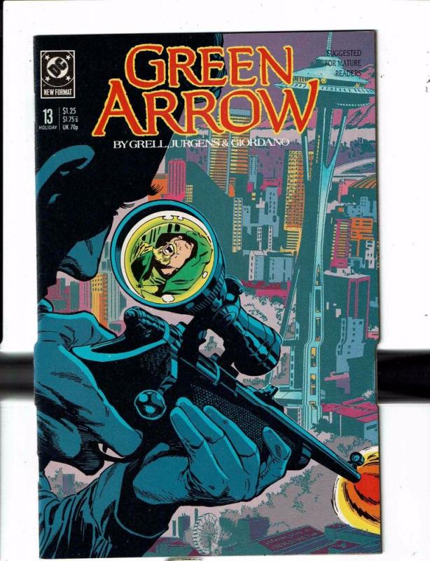 Lot of 4 Green Arrow DC Comic Books #13 14 15 16 AH6