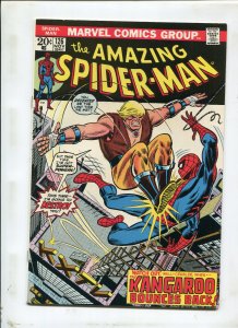 THE AMAZING SPIDER-MAN #126 (8.0) THE KANGAROO BOUNCES BACK ! 1973 
