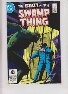 Saga of the Swamp Thing #21 VF- alan moore - steve bissette - new origin story