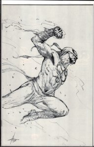 The Defenders #1 Dell'Otto Sketch Cover (2017) The Defenders