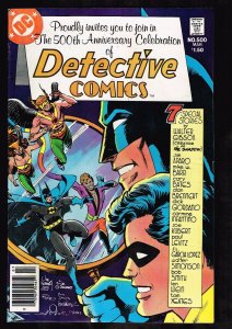 Detective Comics #500 ~ Batman / 500th Anniv Issue ~~ (7.0) WH