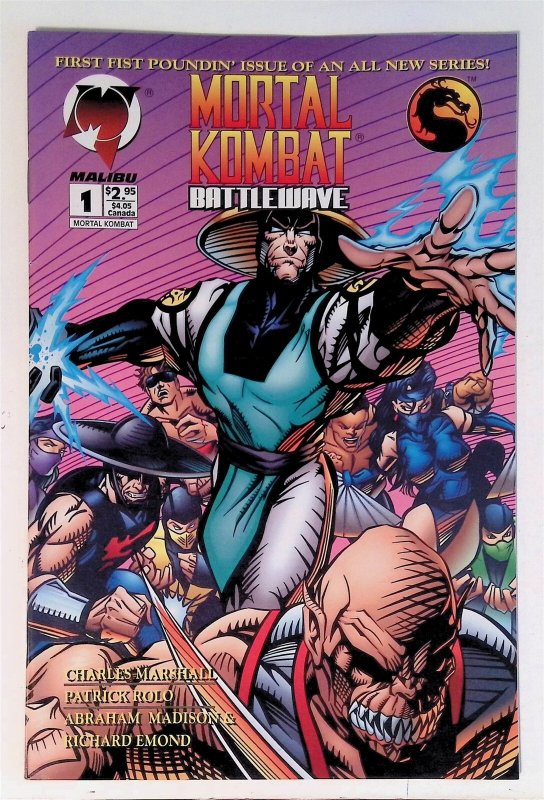 Mortal Kombat: Battlewave #1 (Feb 1995, Malibu) FN/VF