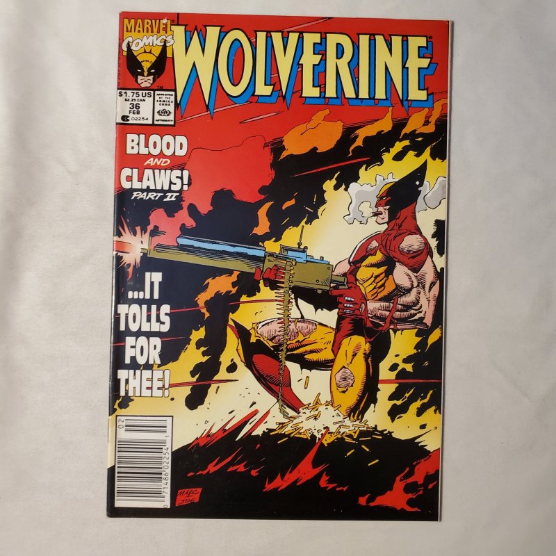 Wolverine #36 (1991) VF+