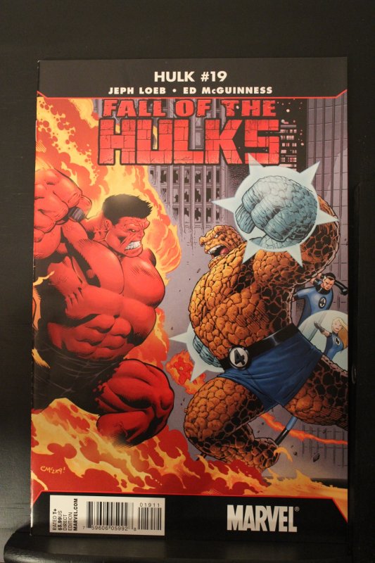 Hulk #19 (2010)  Super-High-Grade NM or better wow! Thing vs. Red Hulk Wow!