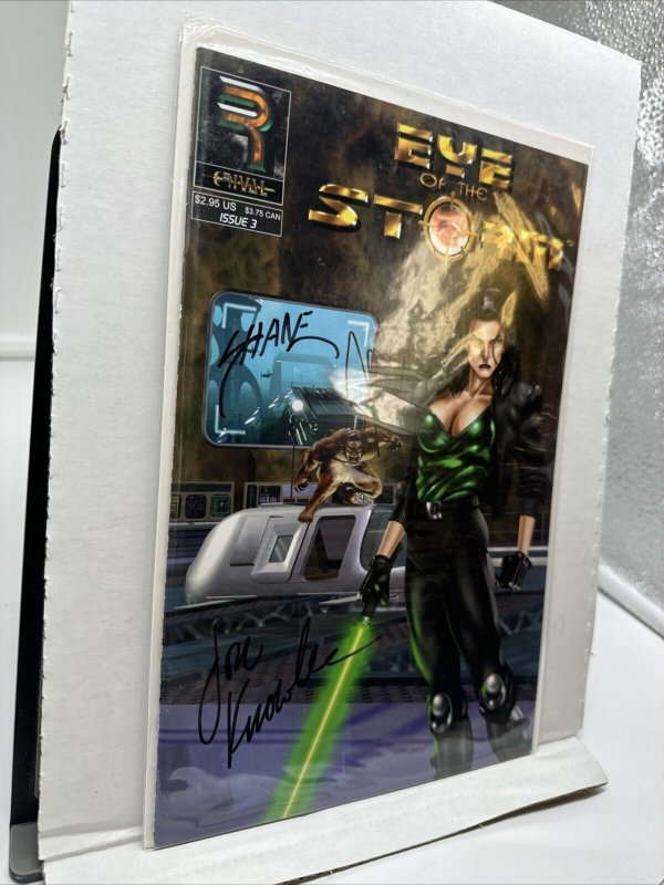 Eye of the Storm #3 VF/NM; Rival | SIGNED