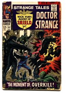 Strange Tales #151 comic book 1966- 1st Steranko Marvel work- Dr Strange