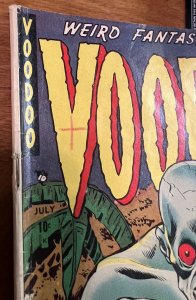 Voodoo #2 (1952 Ajax/Farrell) Pre-Code Horror Comic please see all pictures 