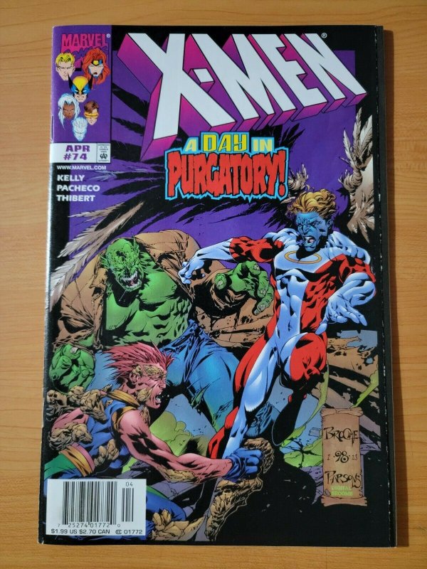 X-Men #74 Newsstand Variant Edition ~ NEAR MINT NM ~ 1998 Marvel Comics