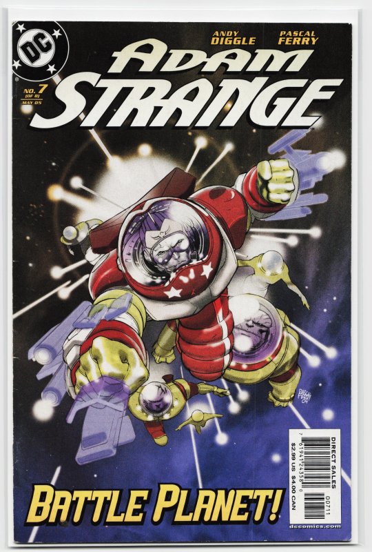 Adam Strange #7 (2005) Adam Strange