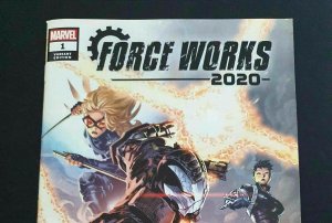 Force Works  #1B  Marvel Comics 2020 Nm+  Tan Variant Cover 