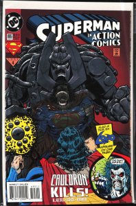 Action Comics #695 Embossed Cover (1994) Superman