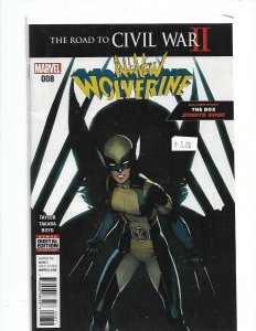 All-New Wolverine #8 2016 Marvel  nw11