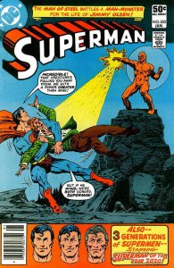 Superman (1st Series) #355 (Newsstand) VG ; DC | low grade comic