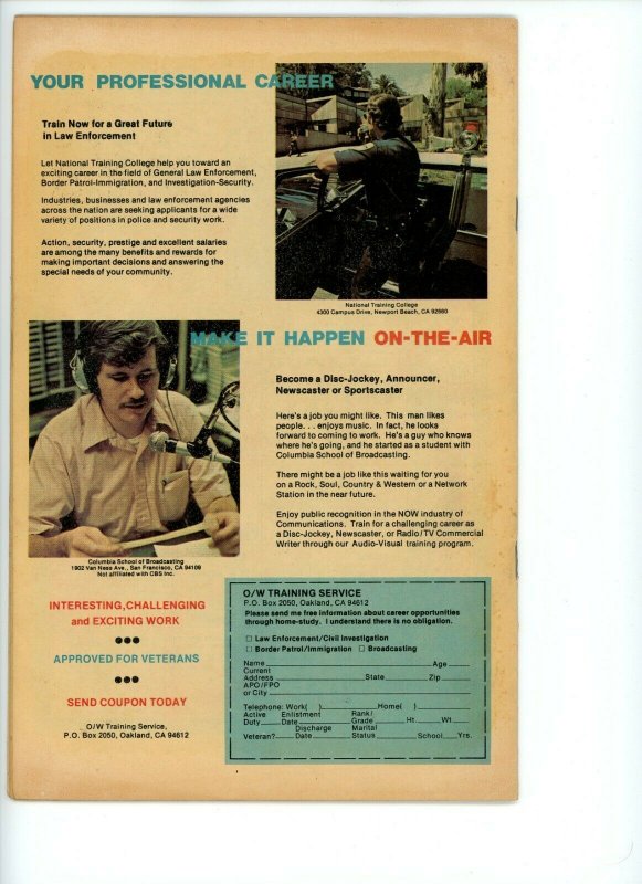 Monster Hunters #3 (1975) - 5.5 FN- *The Dictator*