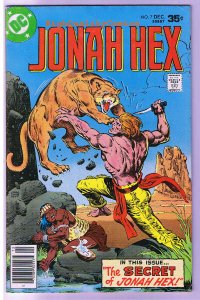 JONAH HEX #7, FN/VF, Scar face, Ernie Chan, Apache,1977, more JH in store