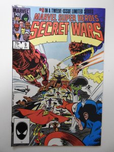 Marvel Super Heroes Secret Wars #9 (1985) FN+ Condition!