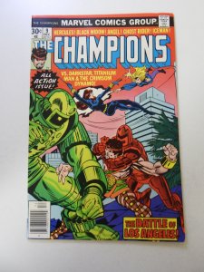 The Champions #9 (1976) VF+ condition