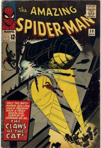 Amazing Spider-Man #30 (1963 v1) Stan Lee Steve Ditko VG