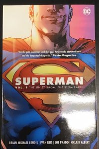 Superman The Unity Saga 1 : Phantom Earth, TPB DC Comics 2019 Bendis