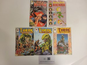 5 Comics #1 2 8 Turok + #2 Widow + #9 Richie Rich 34 TJ12