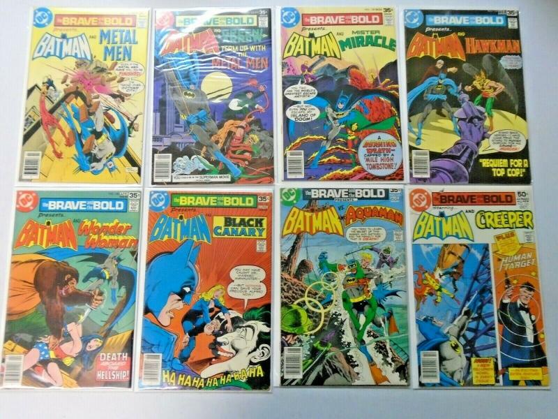 Brave and the Bold lot #100 to #149 36 different books average 5.0 range (1972)