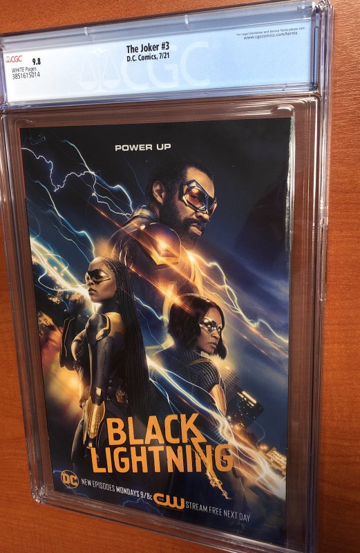 The Joker (2018) # 3 (CGC 9.8 WP) Guillem March Cover