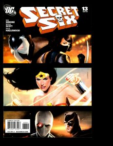 12 Secret Six DC Comics #13 14 15 16 17 18 19 20 21 22 23 24 Blackest Night GK33 