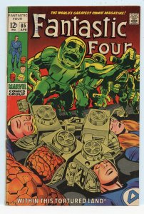 Fantastic Four #85 (1969) IN G/VG Condition.  See Description.  (227)