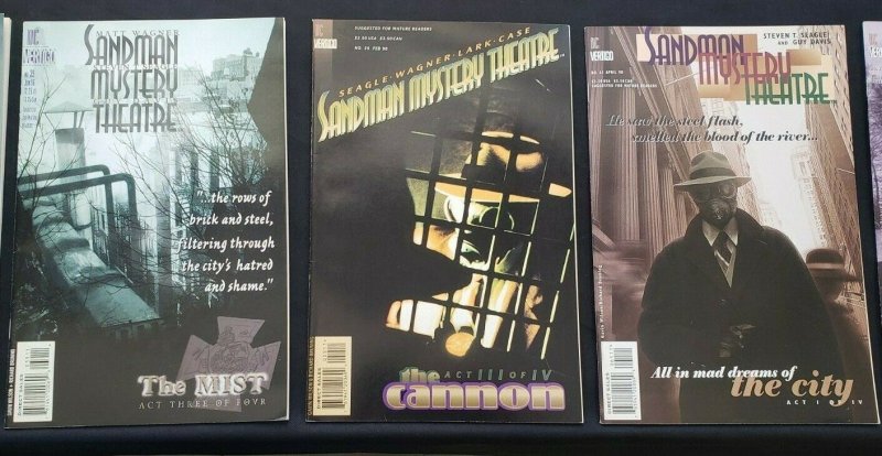 SANDMAN 13PC (VF) MYSTERY THEATRE, THE BRUTE, THE SCORPION, THE MIST 1994-98