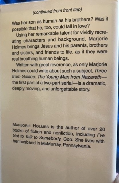 Three from Galilee, HOLMES, 1985HCDJ