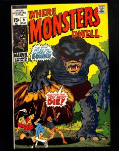 Where Monsters Dwell #9 (1971)