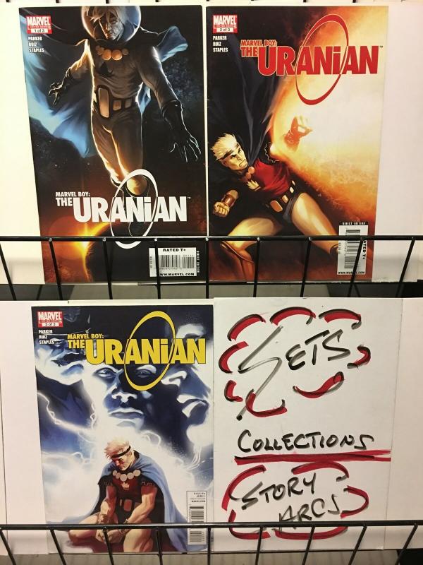 MARVEL BOY URANIAN (2010) 1-3  complete series