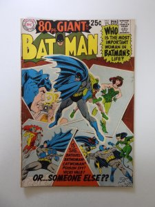 Batman #208 (1969) VG+ condition 1/2 spine split