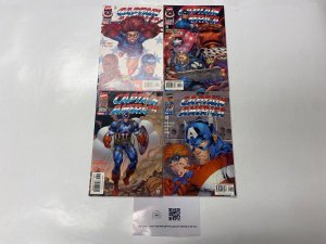 4 Captain America MARVEL comic books #5 6 7 8 63 KM15