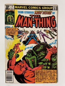 Man-Thing #11 - Fn  (1981)