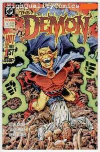DEMON #1, NM+, Alan Grant, 1990,  Lost Souls,Hell, Monsters