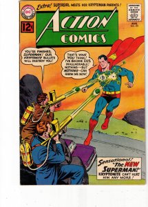 Action Comics #291 (1962) 1st Supergirl and Mxyzptlk VF/NM! Kryptonite Utah CERT