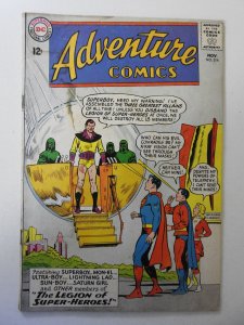 Adventure Comics #314 (1963) GD+ Condition 1 in spine split, moisture damage