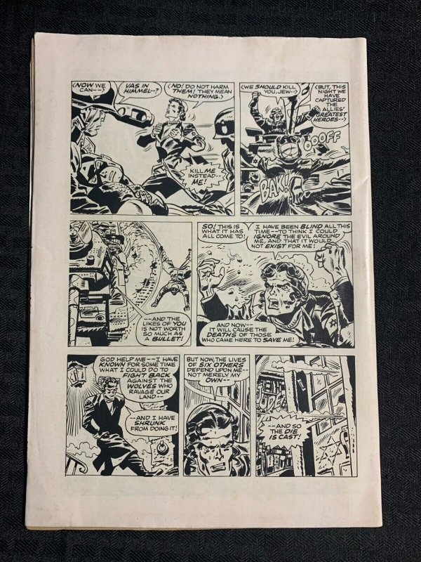 1975 THE INVADERS Australian Comic #4 VG/FN 5.0 Frank Robbins