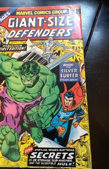 Giant-Size Defenders #1  (1974)dr strange, hulk