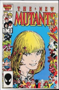 The New Mutants #45 (1986) New Mutants