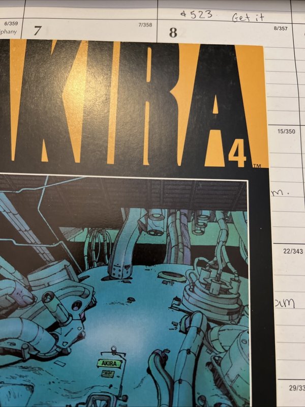 Akira #4 1989 Epic Comics  RY62-116