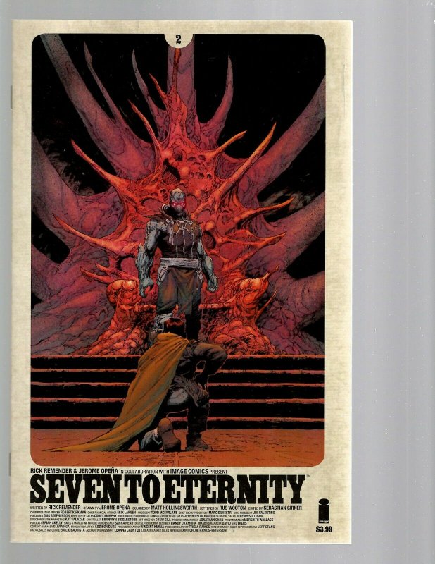 Lot of 9 Image Comics Seven To Eternity # 1 2 3 4 5 6 7 8 9 Rick Remender WB3