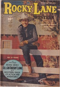 Rocky Lane Western #3 (1949) Rocky Lane