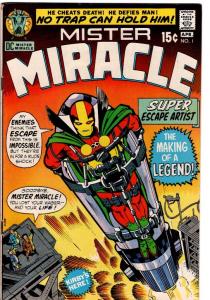 MISTER MIRACLE #1 VG+ $8.00