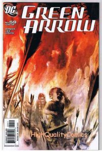 GREEN ARROW #59, NM+, Judd Winich, Paul Lee, 2001, more GA in store