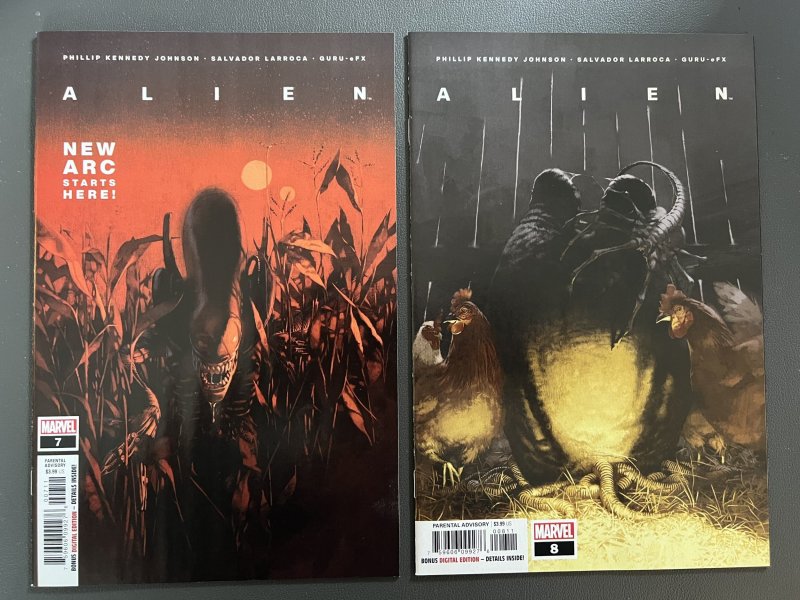 Marvel Aliens #1-12 set (2022)